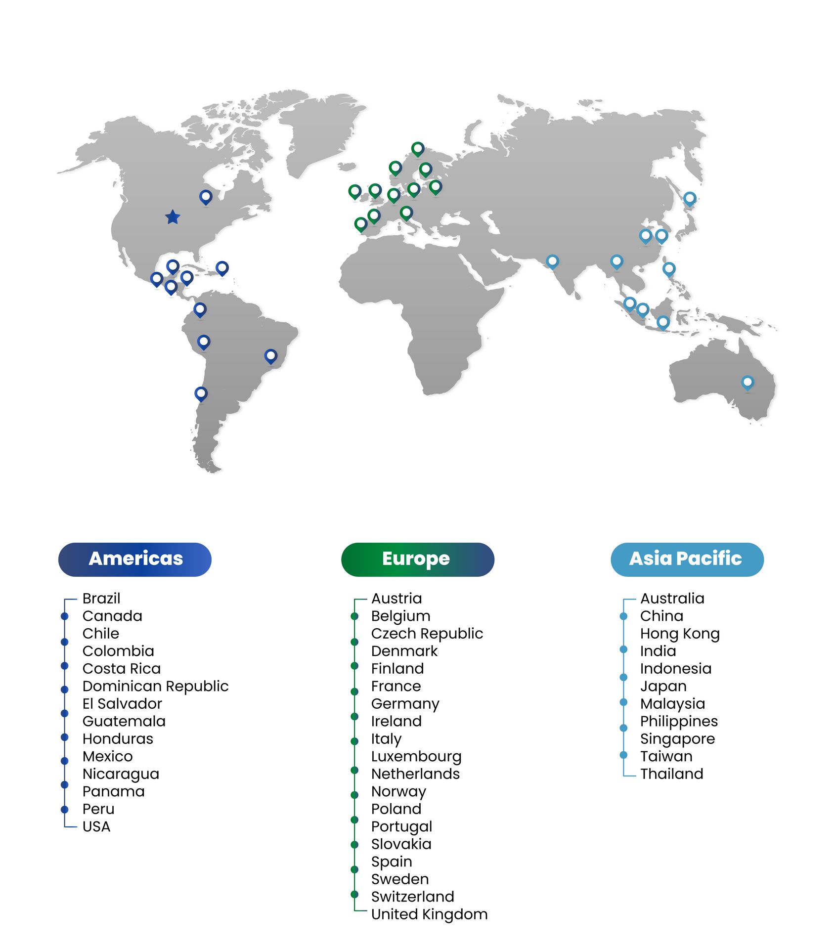 Global Reach of Harlan Global Leasing Solutions