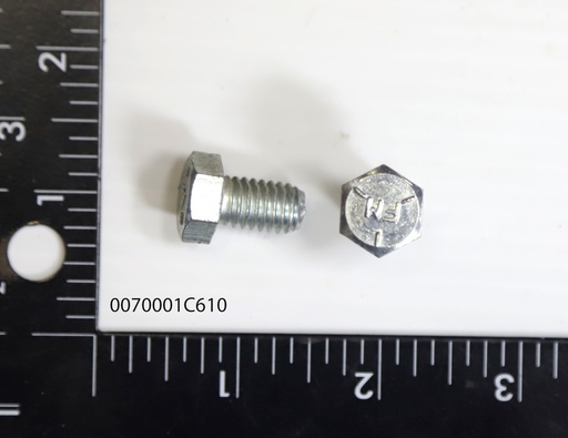 [Bolt, 3/8-16 X 5/8  HCS GRADE 5 ZNC] 0070001C610