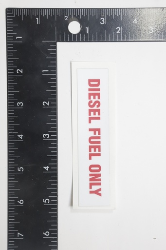 [Decal  (Diesel Fuel Only)] 02002-0054