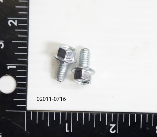 [Bolt, Flanged, 1/4-20 x 1/2", Gr5] 02011-0716