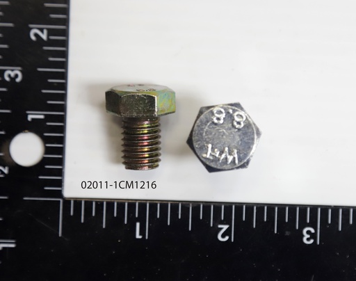 [Bolt, M12-1.75 x 16mm, GR 8.8, YZ] 02011-1CM1216