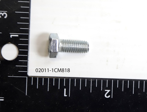 [Bolt, M8-1.25 x 18mm, GR 8.8, YZ] 02011-1CM818