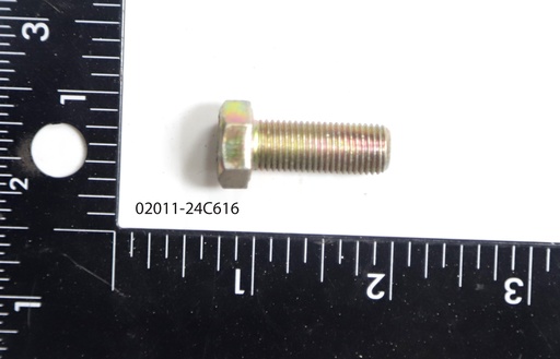 [Bolt, 3/8-24 x 1, GR 8, YZ] 02011-24C616