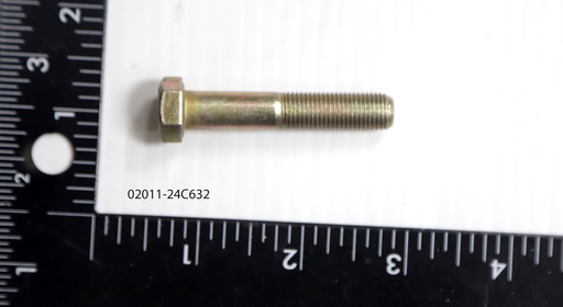 [Bolt, 3/8-24 x 2, GR 8, YZ] 02011-24C632