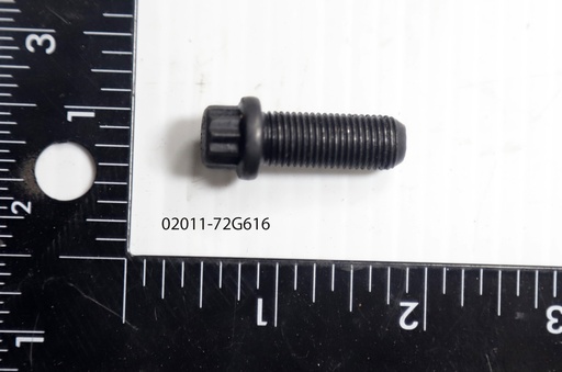 [Bolt, 3/8-24 x 1, 12 PT, YZ] 02011-72G616