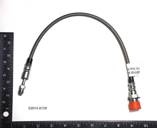 [Hose, Brake, 4FINVBH-3MINV-17-1/8"] 02015-0159