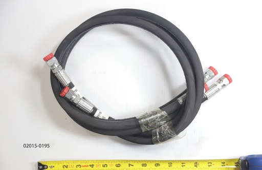 [Hose, Hydraulic, 6FJ-6FJ-45"] 02015-0195