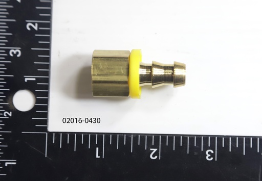 [Fitting, 3/8 FNPT to 3/8 Hose Barb] 02016-0430