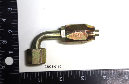 [90 DEG ELBOW-HYDRAULIC FITTING] 02023-0160