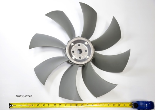 [Fan, Cooling  (HTWQSB, 8 Blade pusher)] 02038-0270