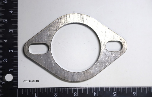 [Flange, Exhaust    (2 1/2", 2 Hole)] 02039-0240