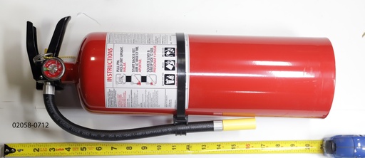 [Extinguisher, Fire 10LBS 4-A:60-B:C w/ b] 02058-0712