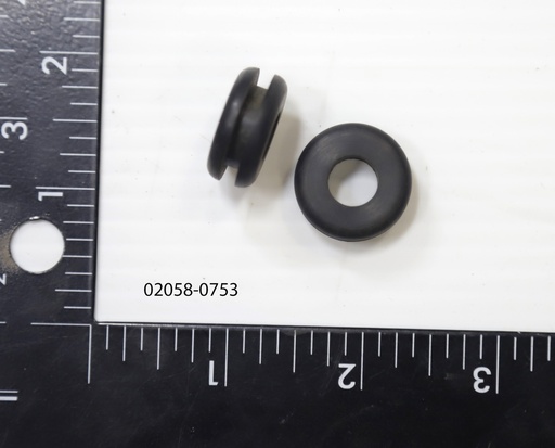 [Grommet, Rubber, 3/8 x 5/8 x 1/8] 02058-0753