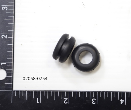 [Grommet, Rubber, 1/2 x 1 x 1/8] 02058-0754