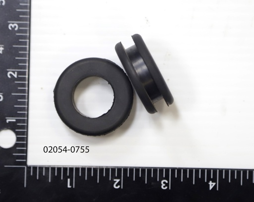 [Grommet, Rubber, 7/8 x 1-1/4 x 1/4] 02058-0755