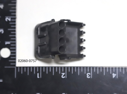 [Connector, 4 way flat female] 02060-0757