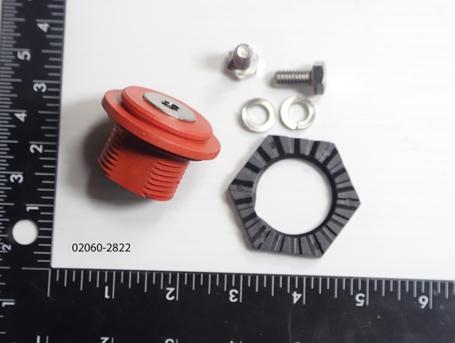 [Connector, Bulkhead RED 750 AMP] 02060-2822